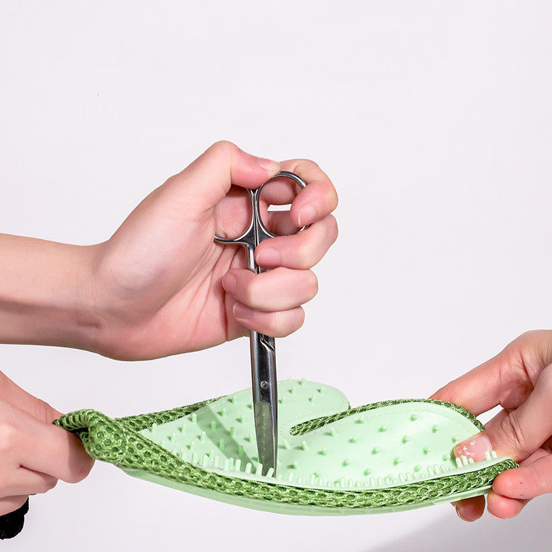 Silicone Massage Gloves and Pet Hair Removal Brushes $12.99